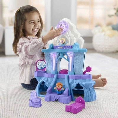 Fisher-Price Little People Disney Frozen Elsa's Enchanted Lights Palace 3 Fisher-Price Little People Disney Frozen Elsa's Enchanted Lights Palace