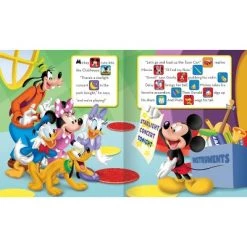 Pi Kids Disney Mickey Mouse Clubhouse My First Smart Pad Electronic Activity Pad and 8-Book Library Boxed Set -Disney Toys Sales unnamed file 100