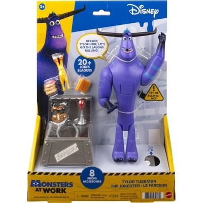 Pixar Disney Monsters at Work Tylor Tuskmon The Jokester Figure 7 Pixar Disney Monsters at Work Tylor Tuskmon The Jokester Figure - Image 5
