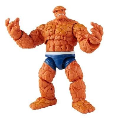 Hasbro Marvel Legends Series Retro 6in Fantastic Four Marvel's Thing Figure 5 Hasbro Marvel Legends Series Retro 6in Fantastic Four Marvel's Thing Figure - Image 3