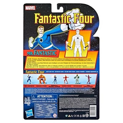 Hasbro Marvel Legends Series Retro 6in Mr. Fantastic Figure 8 Hasbro Marvel Legends Series Retro 6in Mr. Fantastic Figure - Image 6