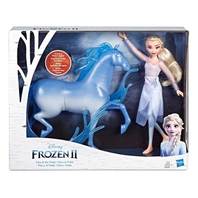 Disney Frozen 2 Elsa Fashion Doll and Nokk Figure 3 Disney Frozen 2 Elsa Fashion Doll and Nokk Figure