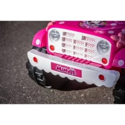KidTrax Kid Trax 6V Disney Minnie Mouse Flower Power 4x4 Powered Ride-On - Pink -Disney Toys Sales unnamed file 1278