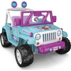 Power Wheels 12V Disney Princess Frozen Jeep Wrangler Powered Ride-On