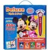 Pi Kids Disney Mickey Mouse Clubhouse Mickey & Minnie Mouse Deluxe Quiz It Pen with 4 Books and Bonus Stickers -Disney Toys Sales unnamed file 143