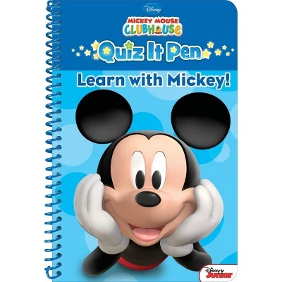 Pi Kids Disney Mickey Mouse Clubhouse Mickey & Minnie Mouse Deluxe Quiz It Pen with 4 Books and Bonus Stickers 5 Pi Kids Disney Mickey Mouse Clubhouse Mickey & Minnie Mouse Deluxe Quiz It Pen with 4 Books and Bonus Stickers - Image 3