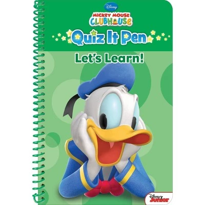 Pi Kids Disney Mickey Mouse Clubhouse Mickey & Minnie Mouse Deluxe Quiz It Pen with 4 Books and Bonus Stickers 7 Pi Kids Disney Mickey Mouse Clubhouse Mickey & Minnie Mouse Deluxe Quiz It Pen with 4 Books and Bonus Stickers - Image 5