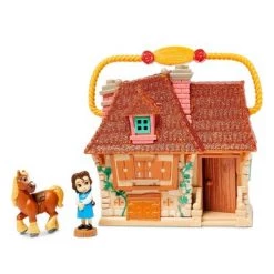 Beauty And The Beast Disney Animators' Collection Littles Belle Cottage Playset