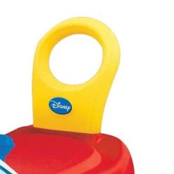 Kiddieland Disney Mickey Mouse Fire Truck Activity Interactive Ride On Car with Music, Interactive Engine Button, and Lights for Ages 12-36 Months