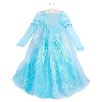 Disney Frozen Elsa Kids' Dress - Disney Store 3 Disney Frozen Elsa Kids' Dress - Disney Store