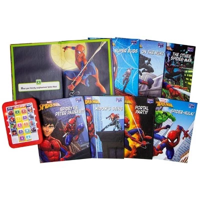 Disney Pi Kids Marvel Spider-Man Electronic Me Reader and 8-Book Library Boxed Set 4 Disney Pi Kids Marvel Spider-Man Electronic Me Reader and 8-Book Library Boxed Set - Image 2