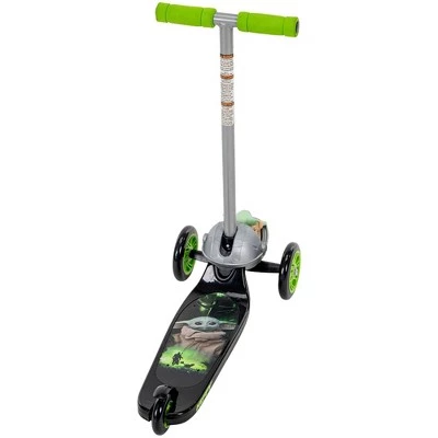 Huffy Star Wars Grogu 3 Wheel Kids' Kick Scooter - Black 7 Huffy Star Wars Grogu 3 Wheel Kids' Kick Scooter - Black - Image 5