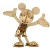Incredibuilds Disney Mickey Mouse Book & Wood Model Figure Kit