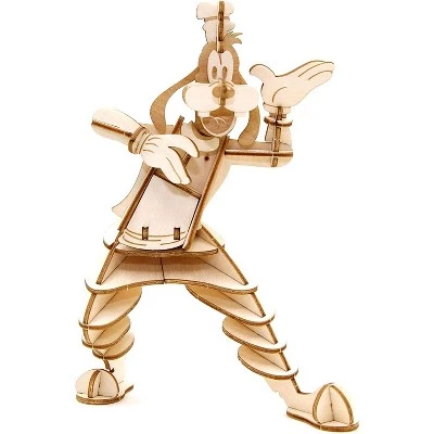 Incredibuilds Disney Goofy Book & Wood Model Figure Kit 3 Incredibuilds Disney Goofy Book & Wood Model Figure Kit