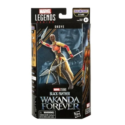 Marvel Legends Series Black Panther Wakanda Forever Build-A-Figure Okoye Action Figure 3 Marvel Legends Series Black Panther Wakanda Forever Build-A-Figure Okoye Action Figure