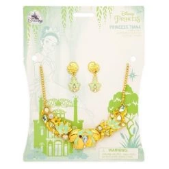 The Princess And The Frog Disney Princess Tiana Jewelry Set