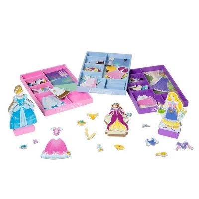 Melissa & Doug Melissa & Doug Disney Cinderella and Belle and Rapunzel Magnetic Dress-Up Wooden Dolls 5 Melissa & Doug Melissa & Doug Disney Cinderella and Belle and Rapunzel Magnetic Dress-Up Wooden Dolls - Image 3