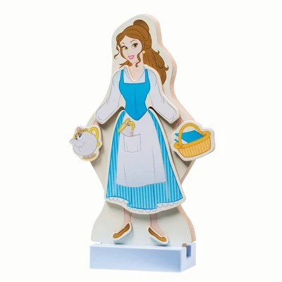 Melissa & Doug Melissa & Doug Disney Cinderella and Belle and Rapunzel Magnetic Dress-Up Wooden Dolls 6 Melissa & Doug Melissa & Doug Disney Cinderella and Belle and Rapunzel Magnetic Dress-Up Wooden Dolls - Image 4