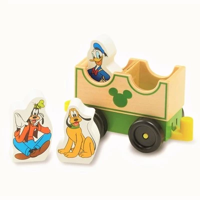 Melissa & Doug Melissa & Doug Disney Baby Mickey Mouse and Friends All Aboard Wooden Train Toy With 3 Train Cars 3 Melissa & Doug Melissa & Doug Disney Baby Mickey Mouse and Friends All Aboard Wooden Train Toy With 3 Train Cars