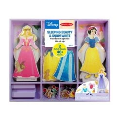 Melissa & Doug Melissa & Doug Disney Sleeping Beauty and Snow White Magnetic Dress-Up Wooden Doll Pretend Play Set 7 Melissa & Doug Melissa & Doug Disney Sleeping Beauty and Snow White Magnetic Dress-Up Wooden Doll Pretend Play Set -Disney Toys Sales unnamed file 2488