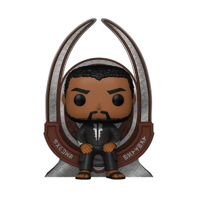 Funko POP! Deluxe: Black Panther - T'Challa on the Throne (Target Exclusive) 4 Funko POP! Deluxe: Black Panther - T'Challa on the Throne (Target Exclusive) - Image 2
