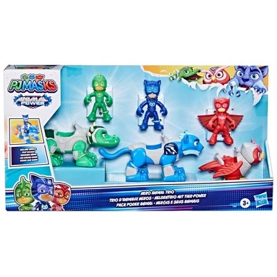 PJ Masks Animal Power Hero Animal 3'' Trio 3 PJ Masks Animal Power Hero Animal 3'' Trio