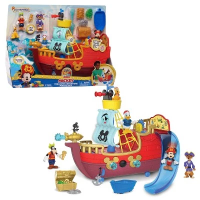 Disney Junior Mickey Mouse Funhouse Treasure Adventure Pirate Ship 5 Disney Junior Mickey Mouse Funhouse Treasure Adventure Pirate Ship - Image 3