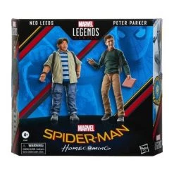 Spider-Man Marvel Legends Series 60th Anniversary Peter Parker and Ned Leeds Action Figures 2pk