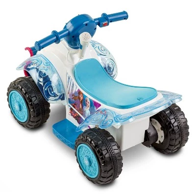 KidTrax Kids' Trax 6V Disney Frozen 2 Sing and Ride Powered Ride-On - Blue 5 KidTrax Kids' Trax 6V Disney Frozen 2 Sing and Ride Powered Ride-On - Blue - Image 3
