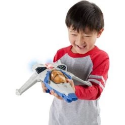 Fisher-Price Imaginext Disney Pixar Lightyear Lights & Sounds XL-15 Spaceship & Buzz Lightyear Figure Set