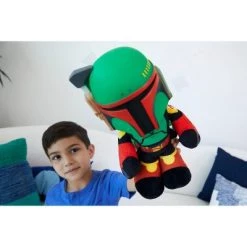 Star Wars Rocket Launching Boba Fett Feature Plush