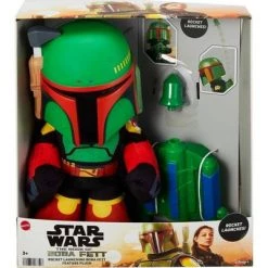 Star Wars Rocket Launching Boba Fett Feature Plush -Disney Toys Sales unnamed file 3317