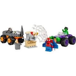LEGO Spidey Hulk vs. Rhino Truck Showdown 10782 Building Set