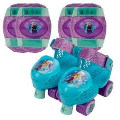 Disney Frozen 2 Kids' Roller Skate Combo with Elbow Pads - Blue -Disney Toys Sales unnamed file 3513