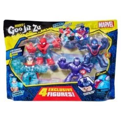 Heroes of Goo Jit Zu Marvel Ultra Powers Avengers 4-pk (Target Exclusive)