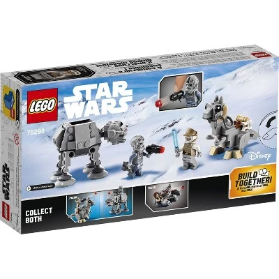 LEGO Star Wars AT-AT vs. Tauntaun Microfighters Building Toy 75298 6 LEGO Star Wars AT-AT vs. Tauntaun Microfighters Building Toy 75298 - Image 4