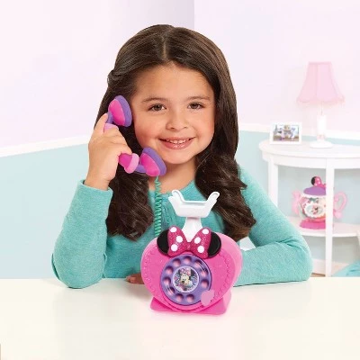 Disney Junior Minnie Mouse Ring Me Rotary Phone 3 Disney Junior Minnie Mouse Ring Me Rotary Phone