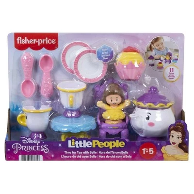 Fisher-Price Little People Disney Princess Time for Tea with Belle 6 Fisher-Price Little People Disney Princess Time for Tea with Belle - Image 5