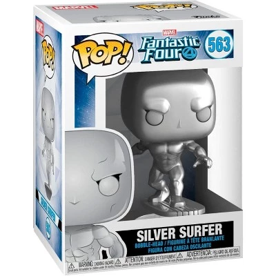 Funko Marvel Fantastic Four Funko POP Vinyl Figure | Silver Surfer 3 Funko Marvel Fantastic Four Funko POP Vinyl Figure | Silver Surfer