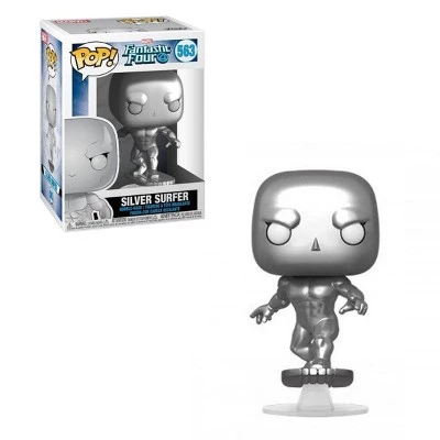 Funko Marvel Fantastic Four Funko POP Vinyl Figure | Silver Surfer 4 Funko Marvel Fantastic Four Funko POP Vinyl Figure | Silver Surfer - Image 2