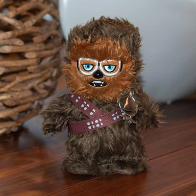 Toynk Seven20 Star Wars Chewbacca Walk n Roar Plush and Porg Pin | 12 inches 7 Toynk Seven20 Star Wars Chewbacca Walk n Roar Plush and Porg Pin | 12 inches - Image 5