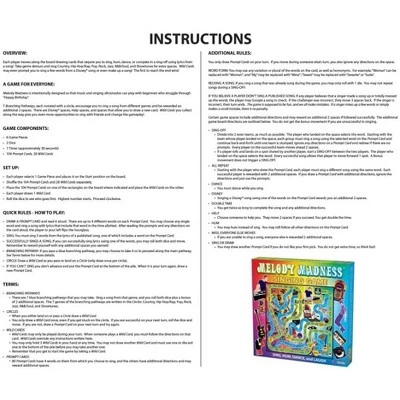 Funwares UT Brands Melody Madness | Family Singing Game 4 Funwares UT Brands Melody Madness | Family Singing Game - Image 2