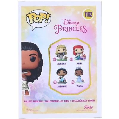 Funko Disney Princess Funko POP Vinyl Figure | Moana (Gold) with Pin 3 Funko Disney Princess Funko POP Vinyl Figure | Moana (Gold) with Pin