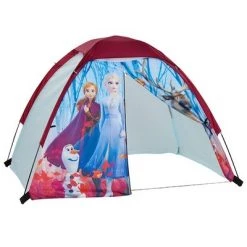 Exxel Outdoors Disney Fronzen 2 Kids 4 Piece Princess Camping Kit with Floorless Dome Tent, Youth Sized Sleeping Bag, Backpack, and LED Flashlight -Disney Toys Sales unnamed file 4121