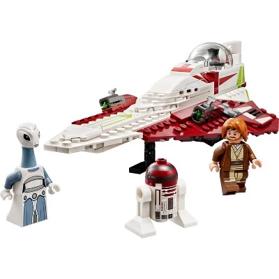 LEGO Star Wars Obi-Wan Kenobi Jedi Starfighter 75333 Toy Building Set 3 LEGO Star Wars Obi-Wan Kenobi Jedi Starfighter 75333 Toy Building Set