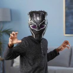 Marvel Black Panther Marvel Studios Legacy Collection Black Panther Vibranium Power FX Mask -Disney Toys Sales unnamed file 4276