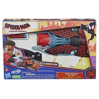 Marvel Spider-Man: Across the Spider-Verse Miles Morales Tri-Shot Blaster 3 Marvel Spider-Man: Across the Spider-Verse Miles Morales Tri-Shot Blaster