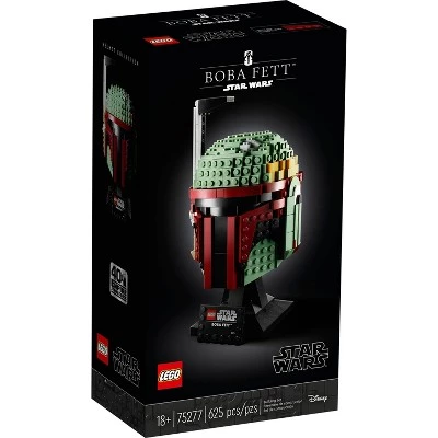 LEGO Star Wars Boba Fett Helmet Building Kit; Cool Collectible Star Wars Set 75277 4 LEGO Star Wars Boba Fett Helmet Building Kit; Cool Collectible Star Wars Set 75277 - Image 2