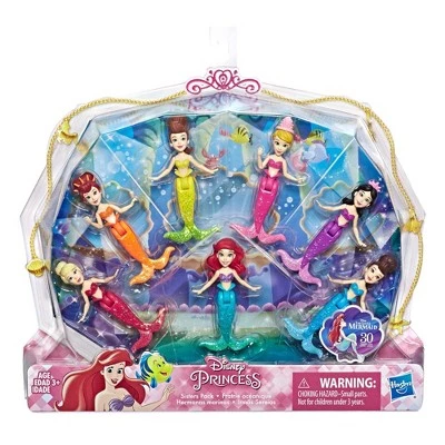 Disney Princess Ariel and Sisters Mermaid Dolls 7pk (Target Exclusive) 3 Disney Princess Ariel and Sisters Mermaid Dolls 7pk (Target Exclusive)