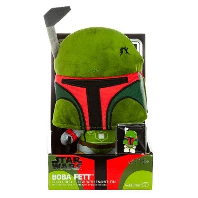 Underground Toys Seven20 Star Wars Boba Fett Stylized 7 Inch Plush With Enamel Pin 3 Underground Toys Seven20 Star Wars Boba Fett Stylized 7 Inch Plush With Enamel Pin